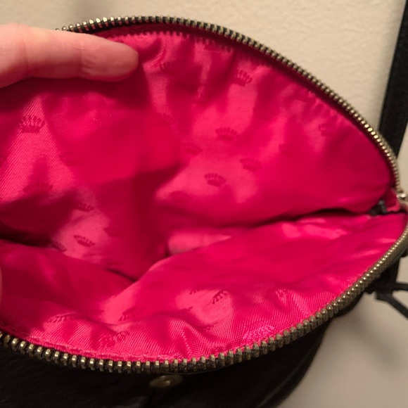 Vintage Juicy Couture Y2K Black Leather Purse - Picture 10 of 10